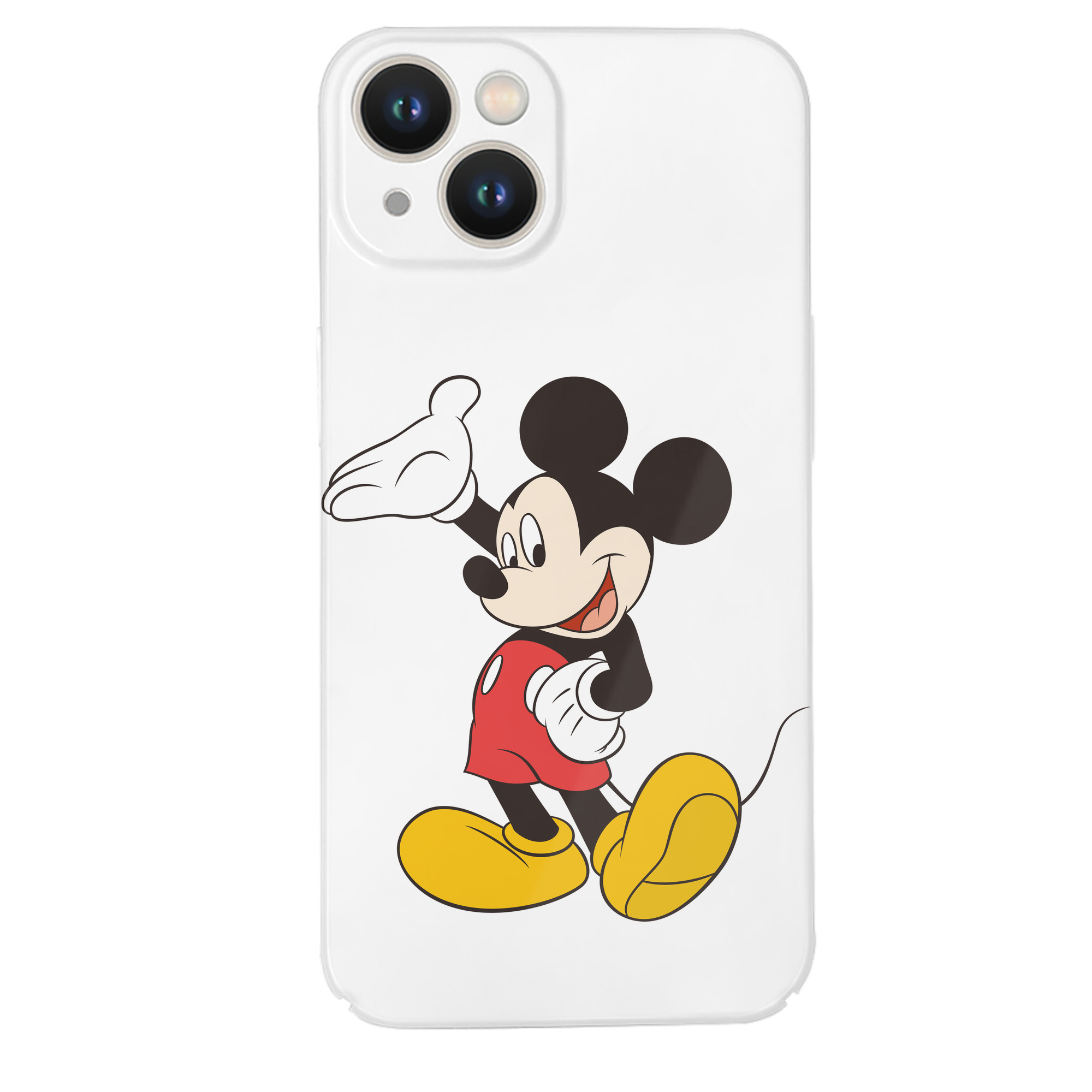 （画像用） ミッキーマウス Mickey Mouse 【iPhone 14シリーズ対応】ハードケース